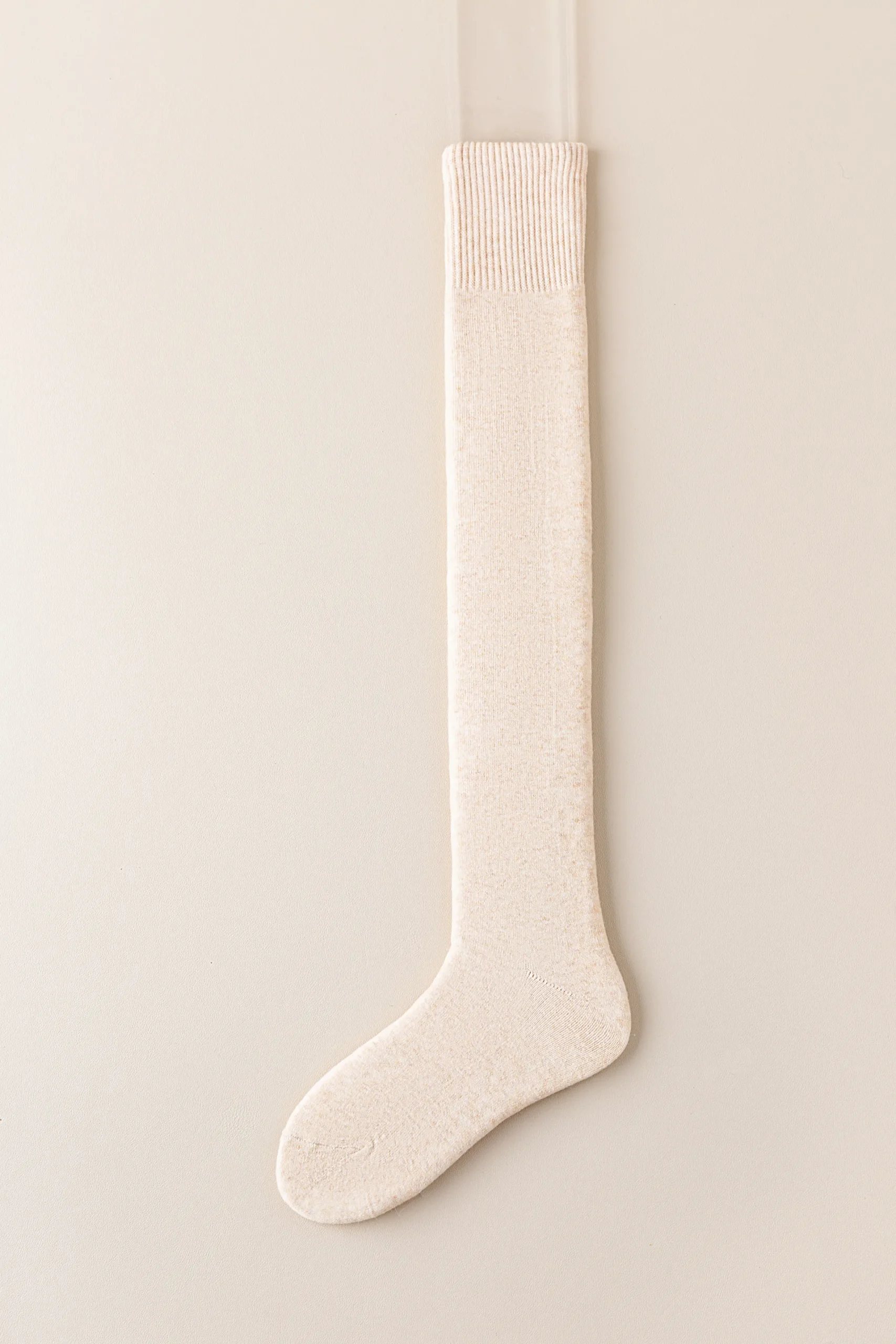 Thick Fleece Comfort Winter Socks for Men & Women - Cream