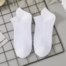Step Strong, Stay Comfy: Cozocks Men’s Athletic Ankle Socks - White