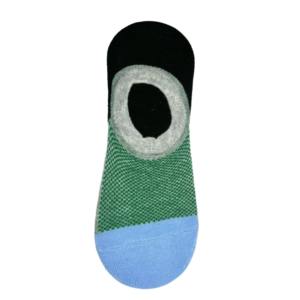 Low Socks with Silicone Anti-Slip for All-Day Comfort - Green