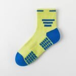 Unstoppable Comfort Cozocks Men’s Soft Mid-Calf Socks for Every Workout - Light Green