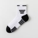 Unstoppable Comfort: Cozocks Men’s Soft Mid-Calf Socks for Every Workout - White