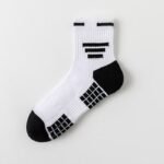 Unstoppable Comfort Cozocks Men’s Soft Mid-Calf Socks for Every Workout - White