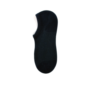 Women's Soft & Comfortable Non-Slip Flat Boat Socks - Black