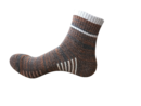 elastic sports socks - brown