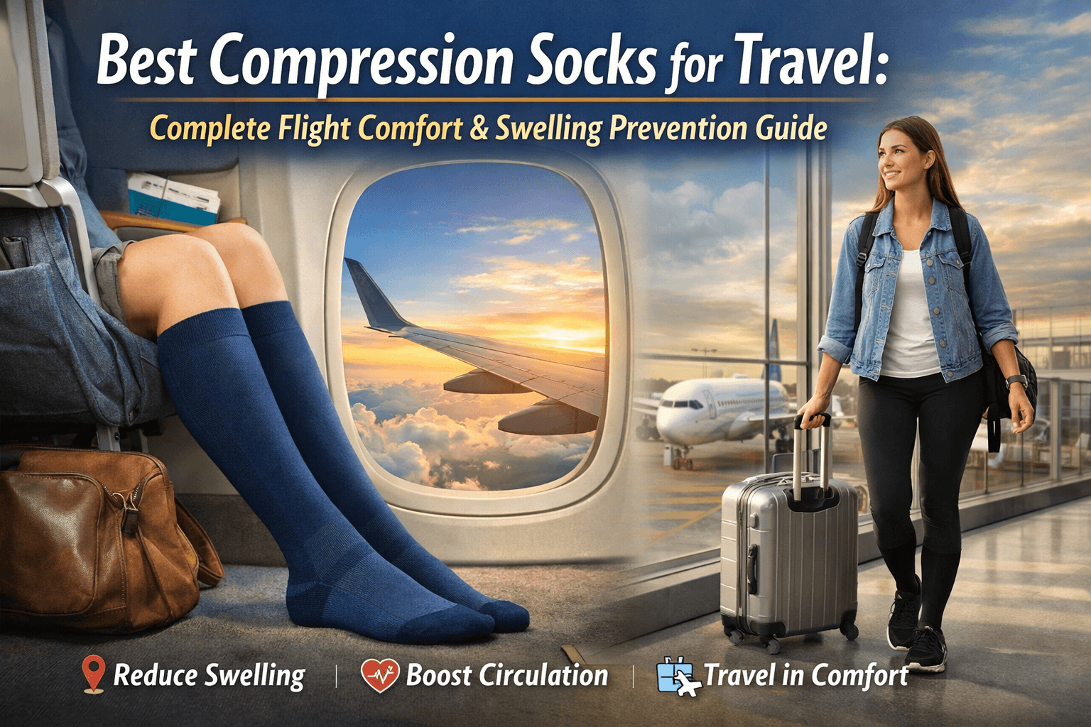 Best Compression Socks for Travel: Flight Comfort Guide