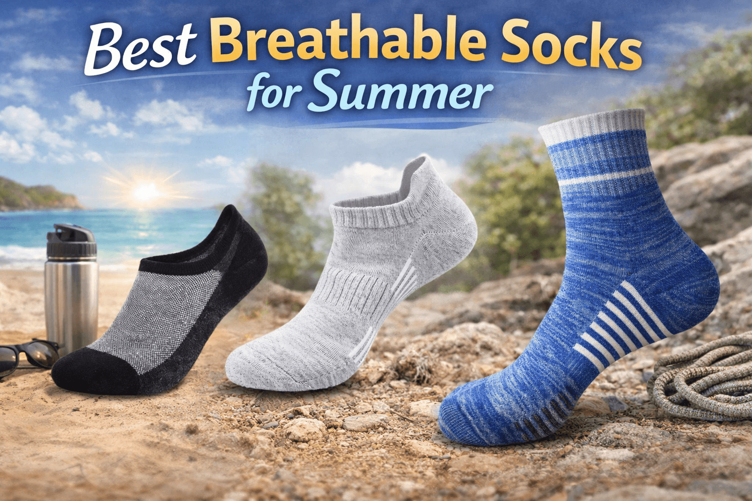 Best Breathable Socks for Summer (Stay Cool & Dry)